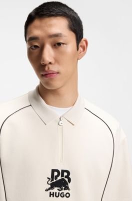 Hugo Boss HUGO x RB polo shirt with bull motif - Image 2