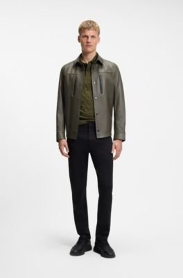 Hugo Boss Porsche x BOSS polo shirt in jacquard-patterned cotton - Image 8