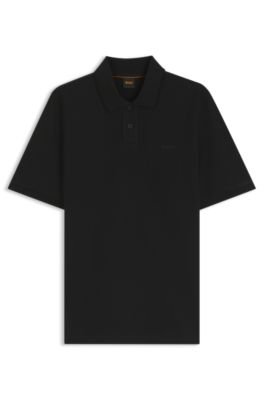 Hugo Boss Regular-fit polo shirt in honeycomb-structured cotton pique - Image 5