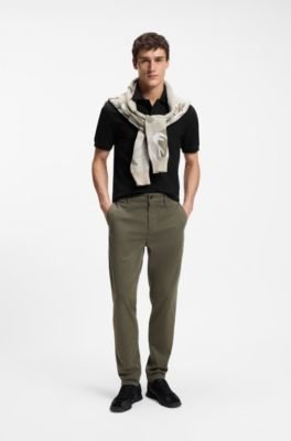 Hugo Boss Regular-fit polo shirt in honeycomb-structured cotton pique - Image 3