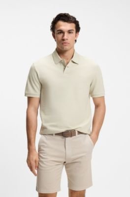 Hugo Boss Regular-fit polo shirt in honeycomb-structured cotton pique - Image 6