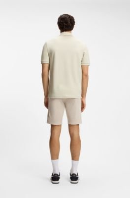 Hugo Boss Regular-fit polo shirt in honeycomb-structured cotton pique - Image 9