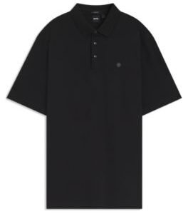 Hugo Boss Regular-fit polo shirt in mercerized interlock cotton