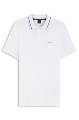 Hugo Boss Paddy slim-fit polo shirt in interlock cotton - Image 5