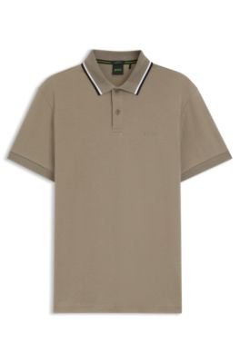 Hugo Boss Paddy slim-fit polo shirt in interlock cotton - Image 10