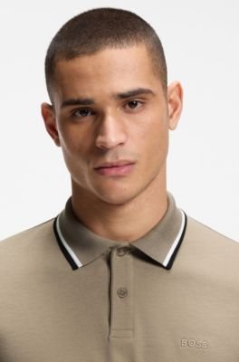 Hugo Boss Paddy slim-fit polo shirt in interlock cotton - Image 7