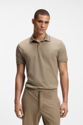 Hugo Boss Paddy slim-fit polo shirt in interlock cotton - Image 6