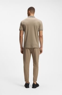 Hugo Boss Paddy slim-fit polo shirt in interlock cotton - Image 9