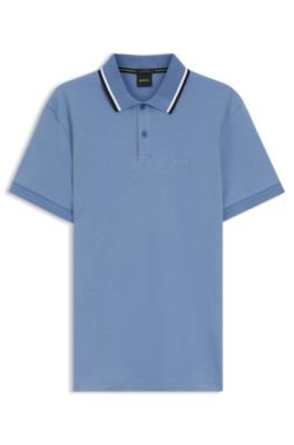 Hugo Boss Paddy slim-fit polo shirt in interlock cotton - Image 15