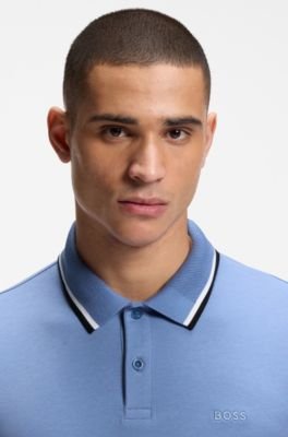 Hugo Boss Paddy slim-fit polo shirt in interlock cotton - Image 12