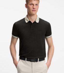 Hugo Boss Slim-fit cotton polo shirt
