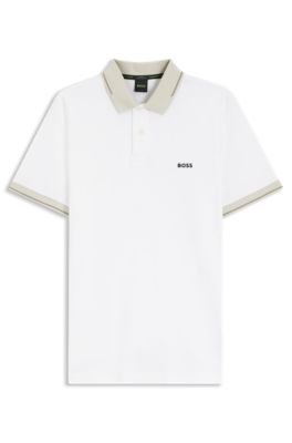 Hugo Boss Slim-fit cotton polo shirt - Image 10