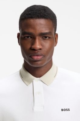 Hugo Boss Slim-fit cotton polo shirt - Image 7