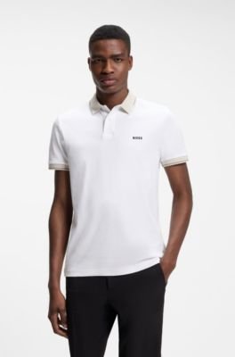 Hugo Boss Slim-fit cotton polo shirt - Image 6