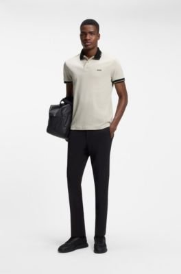 Hugo Boss Slim-fit cotton polo shirt - Image 13