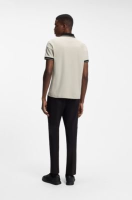 Hugo Boss Slim-fit cotton polo shirt - Image 14