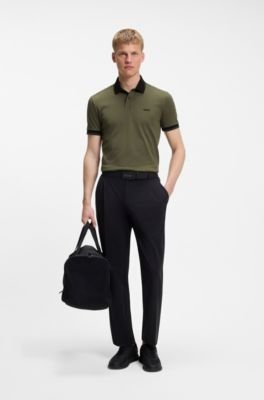 Hugo Boss Slim-fit cotton polo shirt - Image 18