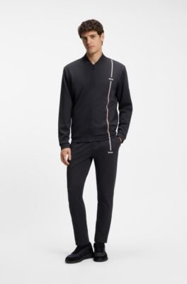 Hugo Boss Slim-fit polo in seamless body-mapping jersey - Image 8