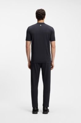 Hugo Boss Slim-fit polo in seamless body-mapping jersey - Image 9