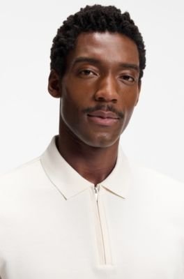 Hugo Boss Regular-fit polo with zipper closure - Image 2
