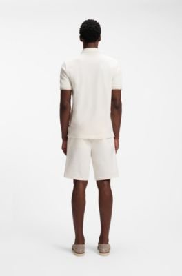 Hugo Boss Regular-fit polo with zipper closure - Image 4