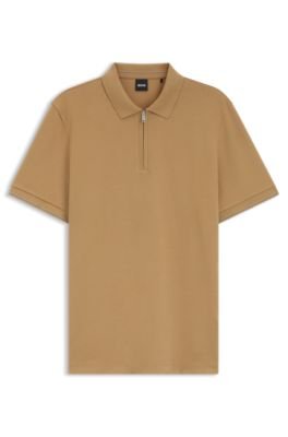 Hugo Boss Regular-fit polo with zipper closure - Image 10