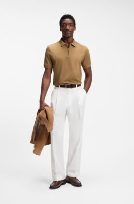 Hugo Boss Regular-fit polo with zipper closure - Image 8