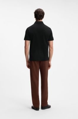 Hugo Boss BOSS x ASTON MARTIN polo shirt in mercerized cotton jacquard - Image 4
