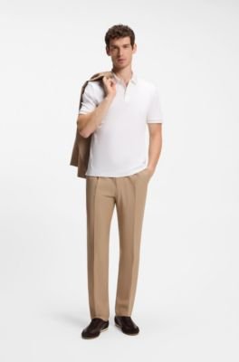 Hugo Boss Slim-fit polo shirt in mercerized cotton - Image 8