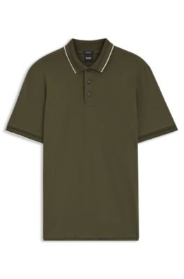 Hugo Boss Slim-fit polo shirt in mercerized cotton - Image 15
