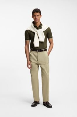 Hugo Boss Slim-fit polo shirt in mercerized cotton - Image 13