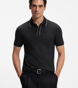 Hugo Boss Regular-fit cotton polo shirt