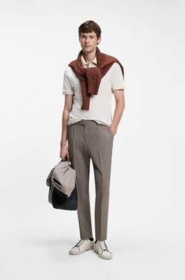 Hugo Boss Regular-fit cotton polo shirt - Image 8