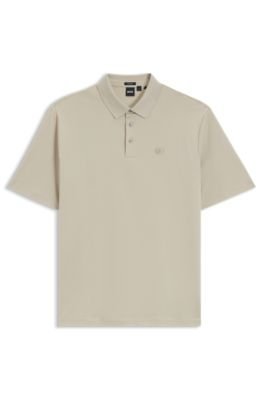 Hugo Boss Regular-fit polo shirt in mercerized cotton