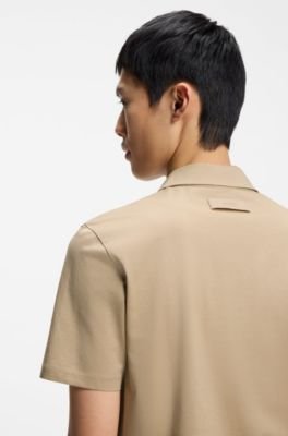 Hugo Boss Slim-fit polo in mercerized cotton - Image 12