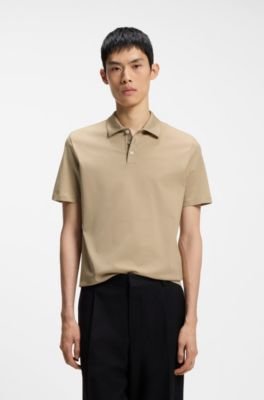Hugo Boss Slim-fit polo in mercerized cotton - Image 11