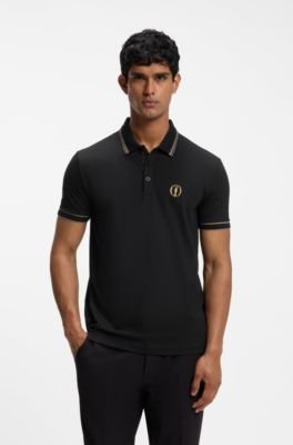 Hugo Boss The Open Active Paddy polo shirt in performance pique