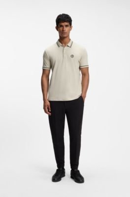 Hugo Boss The Open Active Paddy polo shirt in performance pique - Image 8