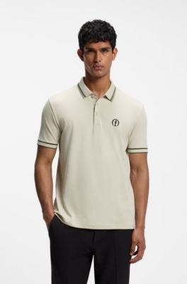 Hugo Boss The Open Active Paddy polo shirt in performance pique - Image 6