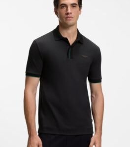 Hugo Boss BOSS x ASTON MARTIN polo shirt in mercerized cotton