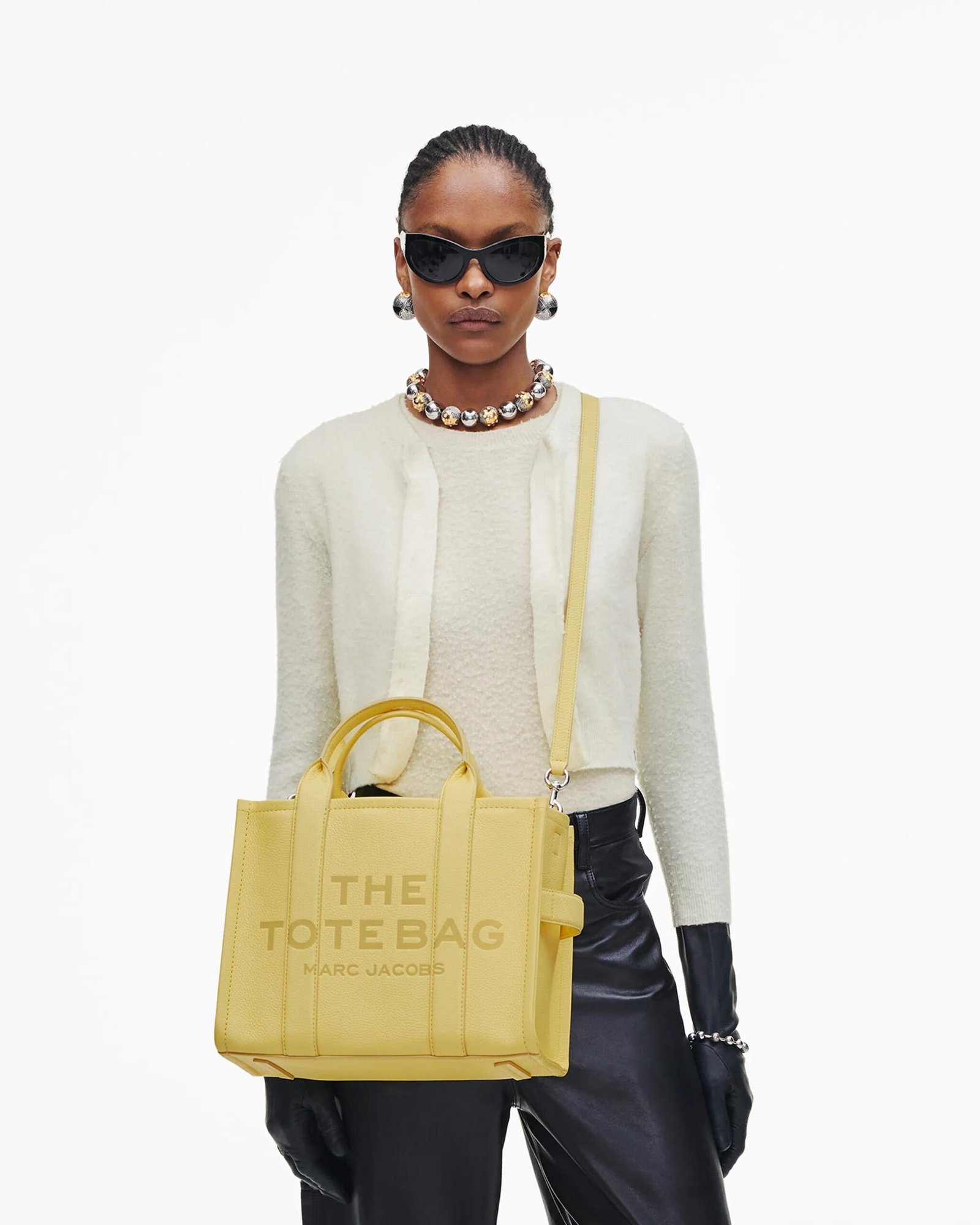Marc Jacobs The Leather Medium Tote Bag - Image 42