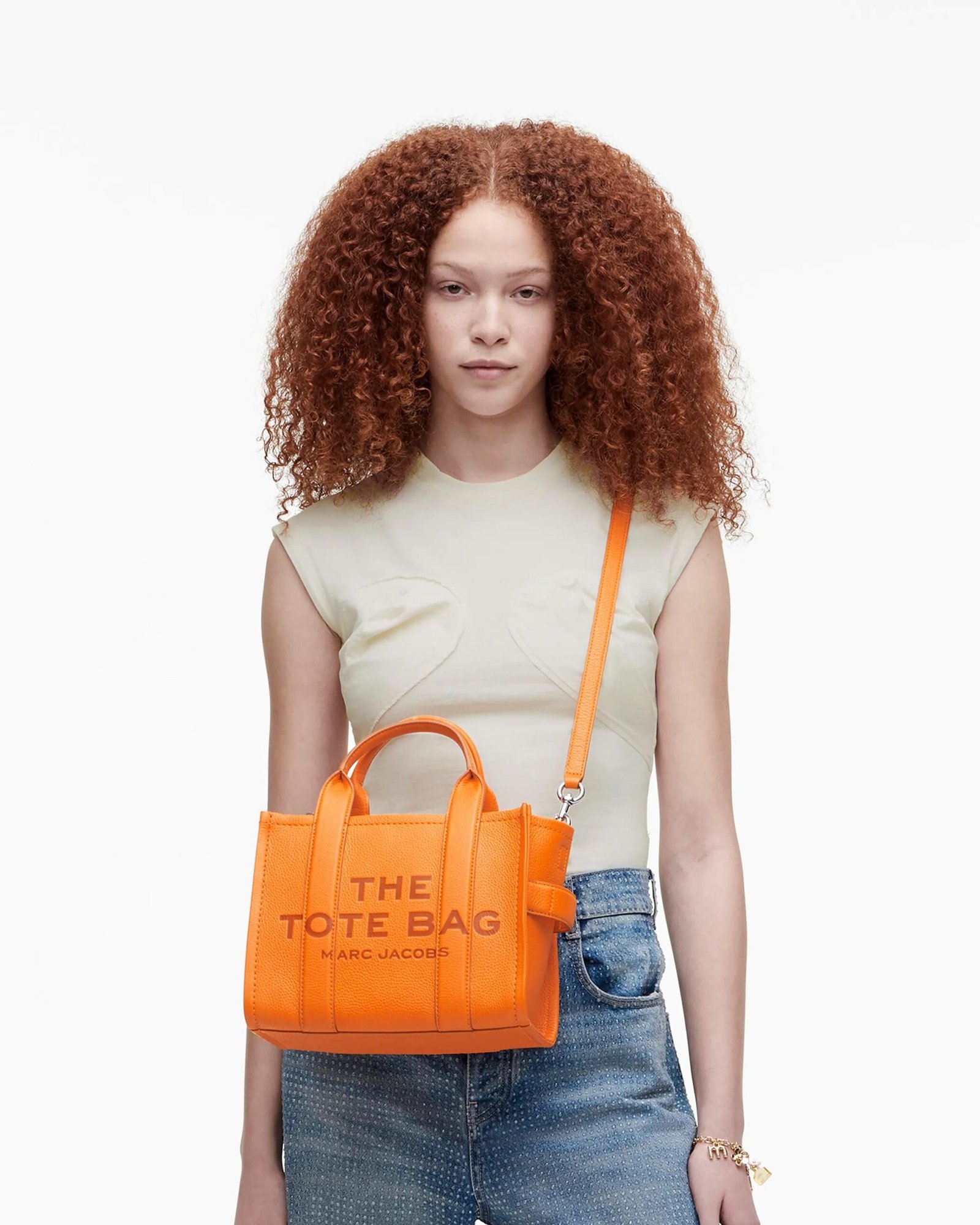 Marc Jacobs The Leather Small Tote Bag - Image 30