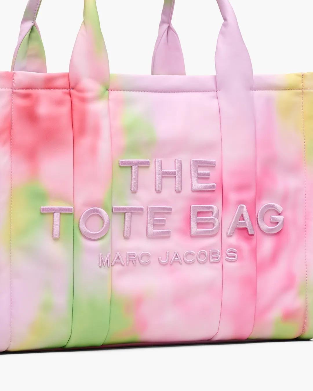 Marc Jacobs The Blurred Floral Large Puffy Nylon Tote Bag - Image 4