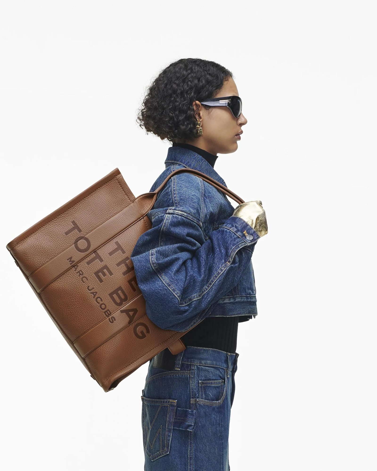 Marc Jacobs The Leather Large Tote Bag - Image 10