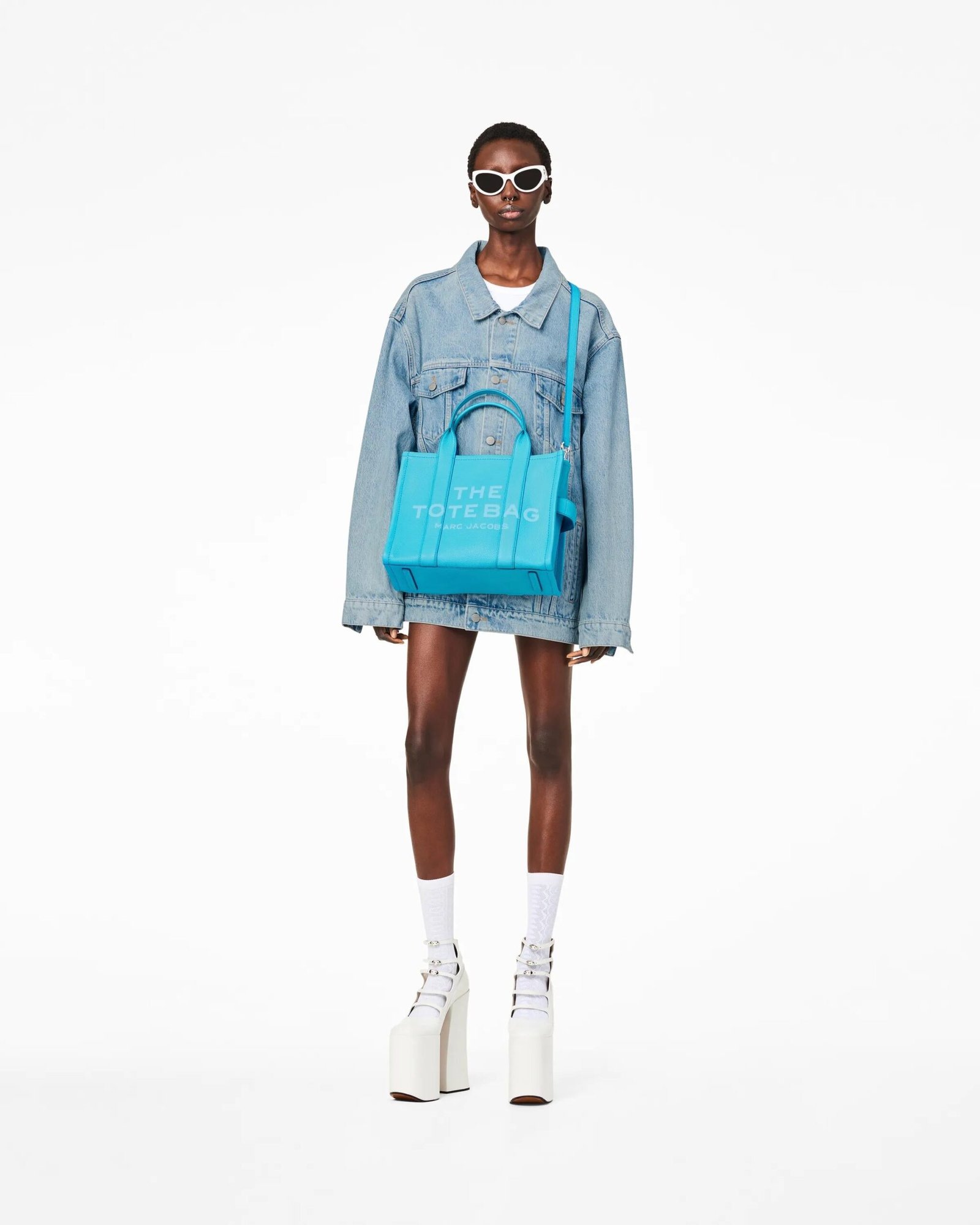 Marc Jacobs The Leather Medium Tote Bag - Image 2