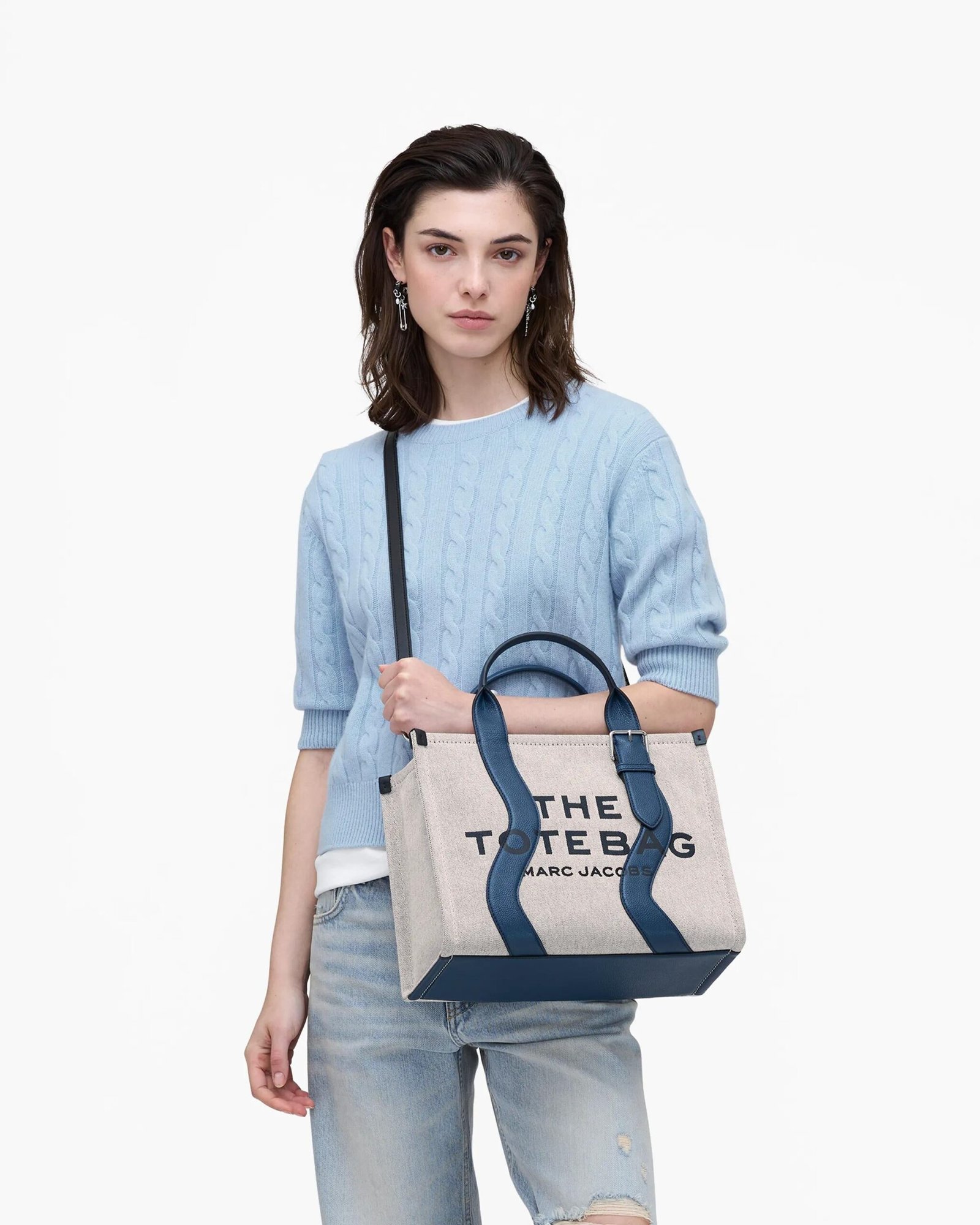 Marc Jacobs The Wavy Canvas Medium Tote Bag - Image 2