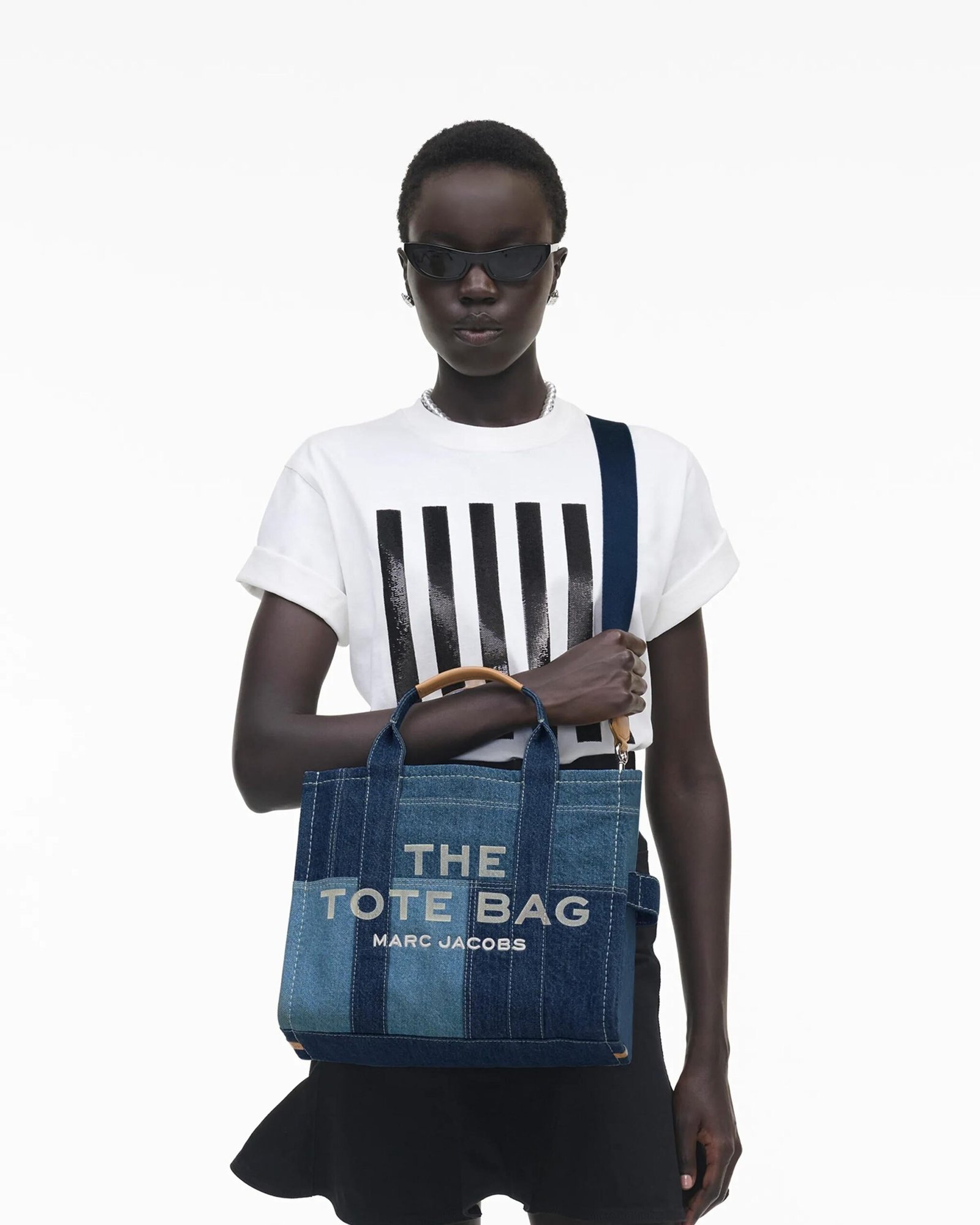 Marc Jacobs The Denim Medium Tote Bag - Image 2