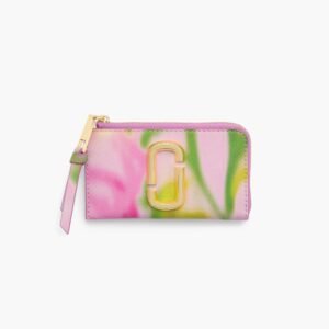 Marc Jacobs The Blurred Floral Snapshot Top Zip Multi Wallet