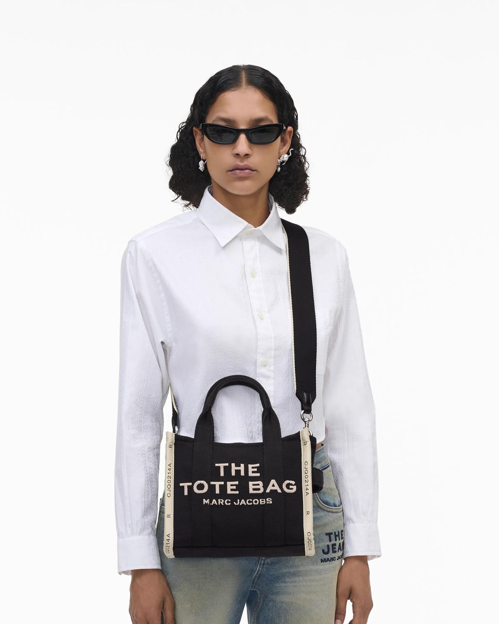 Marc Jacobs The Jacquard Small Tote Bag - Image 6