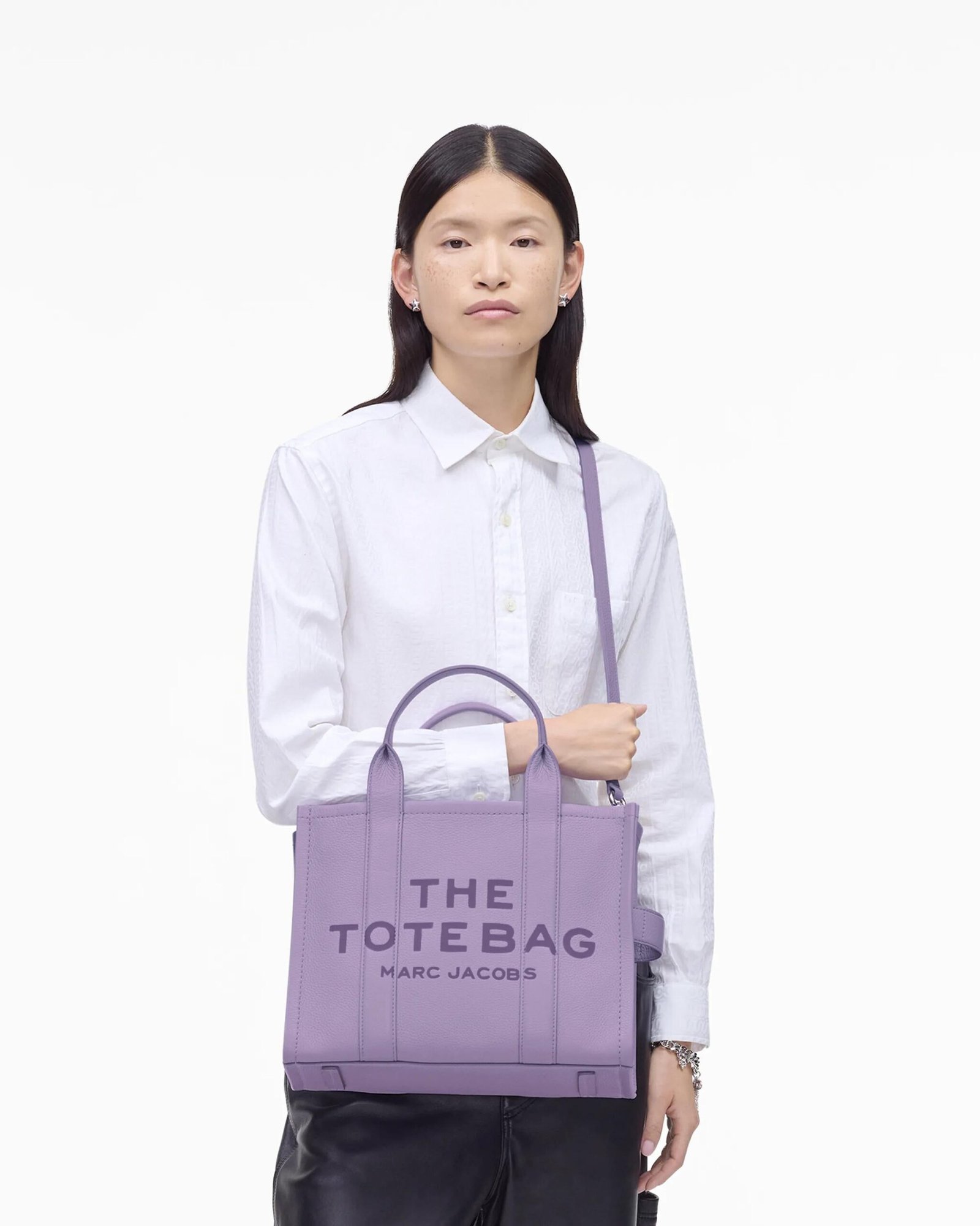 Marc Jacobs The Leather Medium Tote Bag - Image 26
